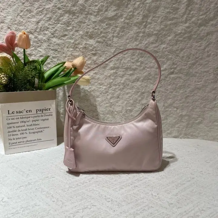 Pre-owned Prada Re Edition 2000 Pink Re Nylon Mini Bag 21722862
