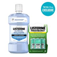 Breath Defense Mouthwash & Freshburst PocketPaks