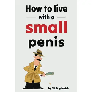 How To Live With A Small Penis: Funny Naughty Inappropriate Novelty Notebook Disguised As A Real Paperback | Adult Joke Gag Gift Prank for Him, Men, Husband, Brother Paperback – February 10, 2023