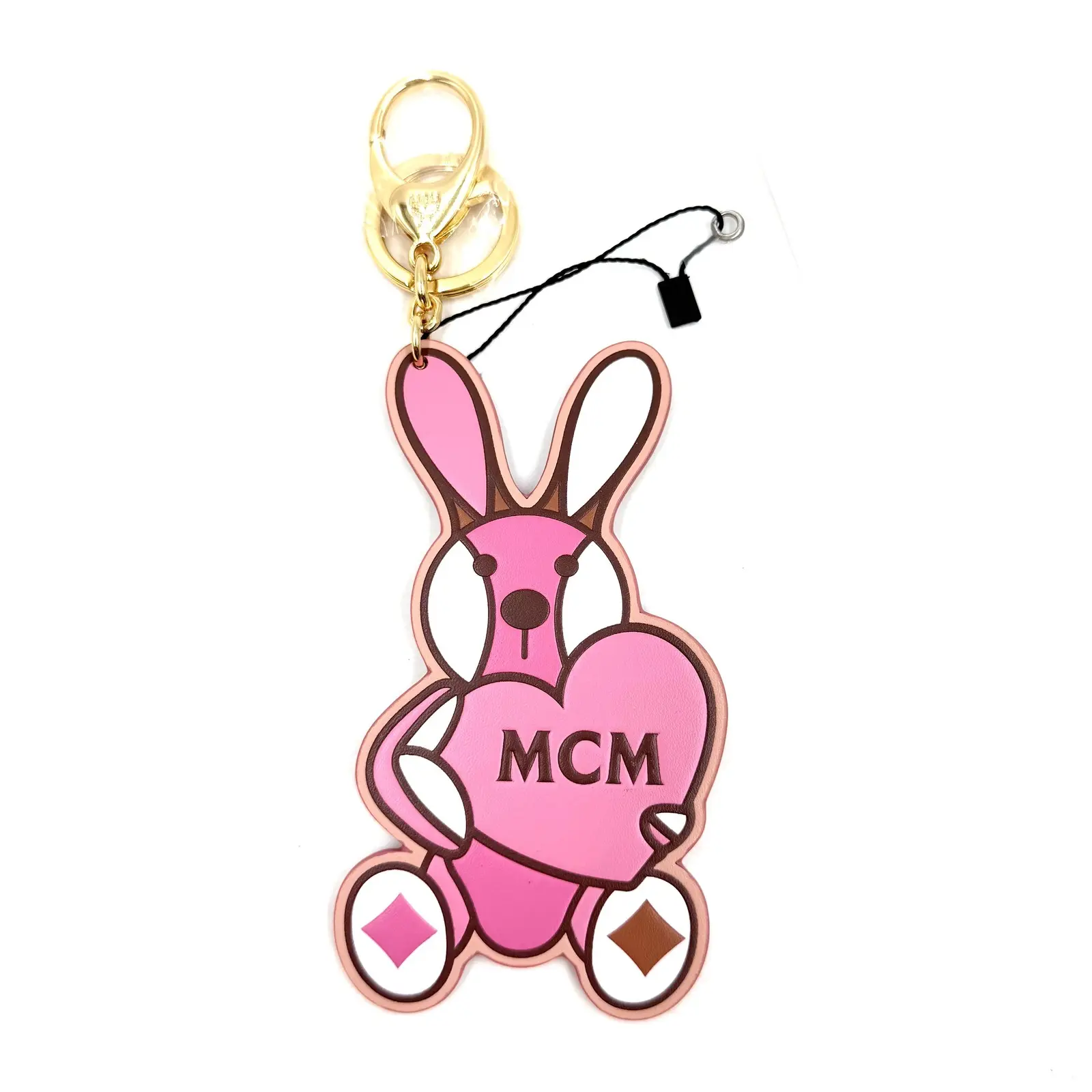 Pre-owned MCM As Shown Small Leather Goods HZ 4691 keychain 26.05.25