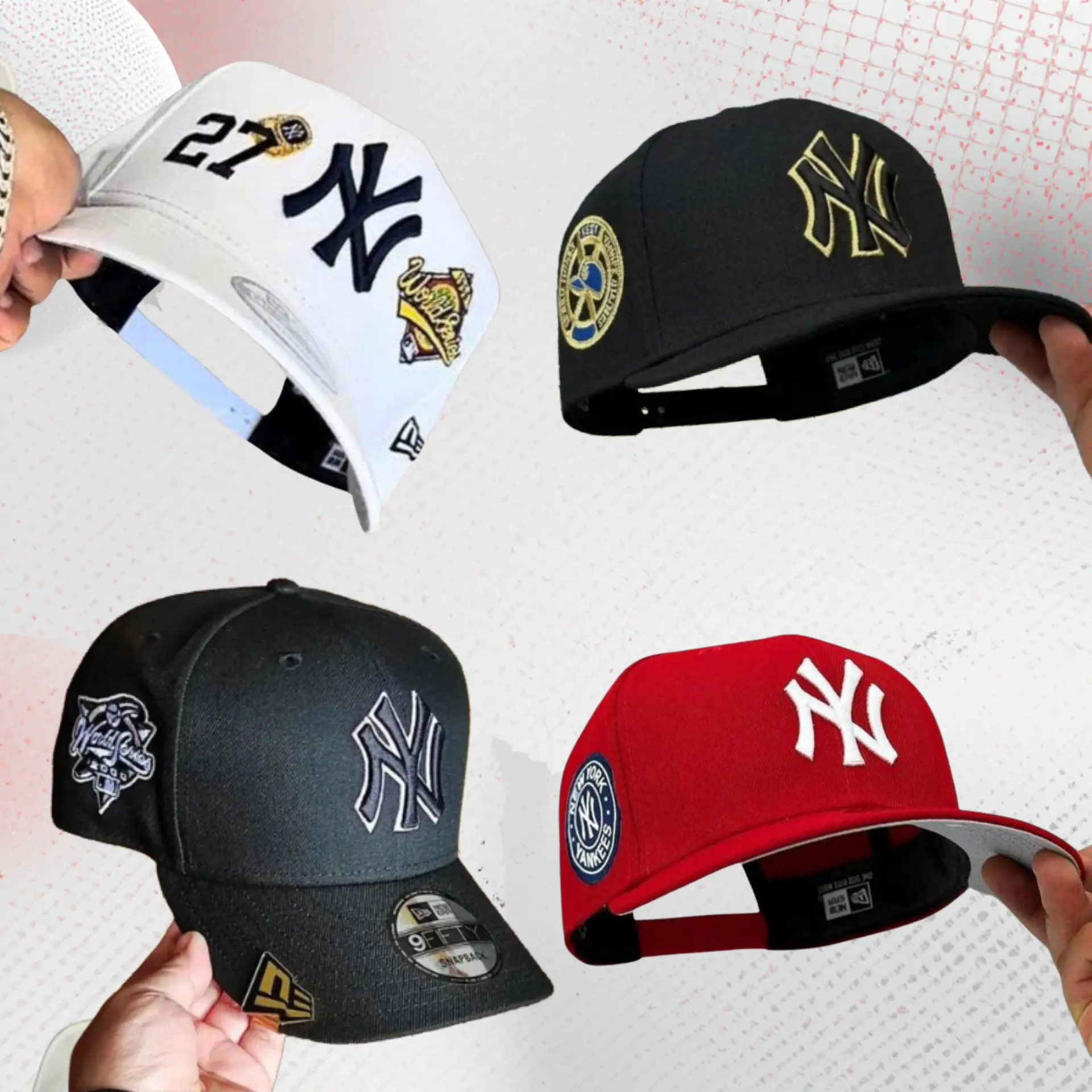 New Era MLB Dodgers Yankees 9FORTY 59FIFTY Baseball Cap – Premium Adjustable Snapback Hat for Men & Women, Embroidered Team Logo, Unisex Streetwear Fashion, Low Profile Fit, Everyday Sports Headwear, Urban USA Trend 2026