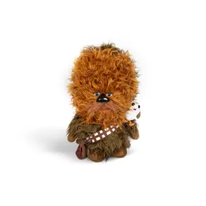 Super-Deformed Star Wars 22” Chewbacca with Porg Talking Plush