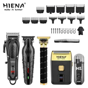 Men's Electric Trimmer Set, Professional Hairdressing Tools, Long Battery Life, Lightweight Design, Easy Operation, Home & Salon Use, Men's Gift, Barber Clippers Set, Wireless Barber Clippers