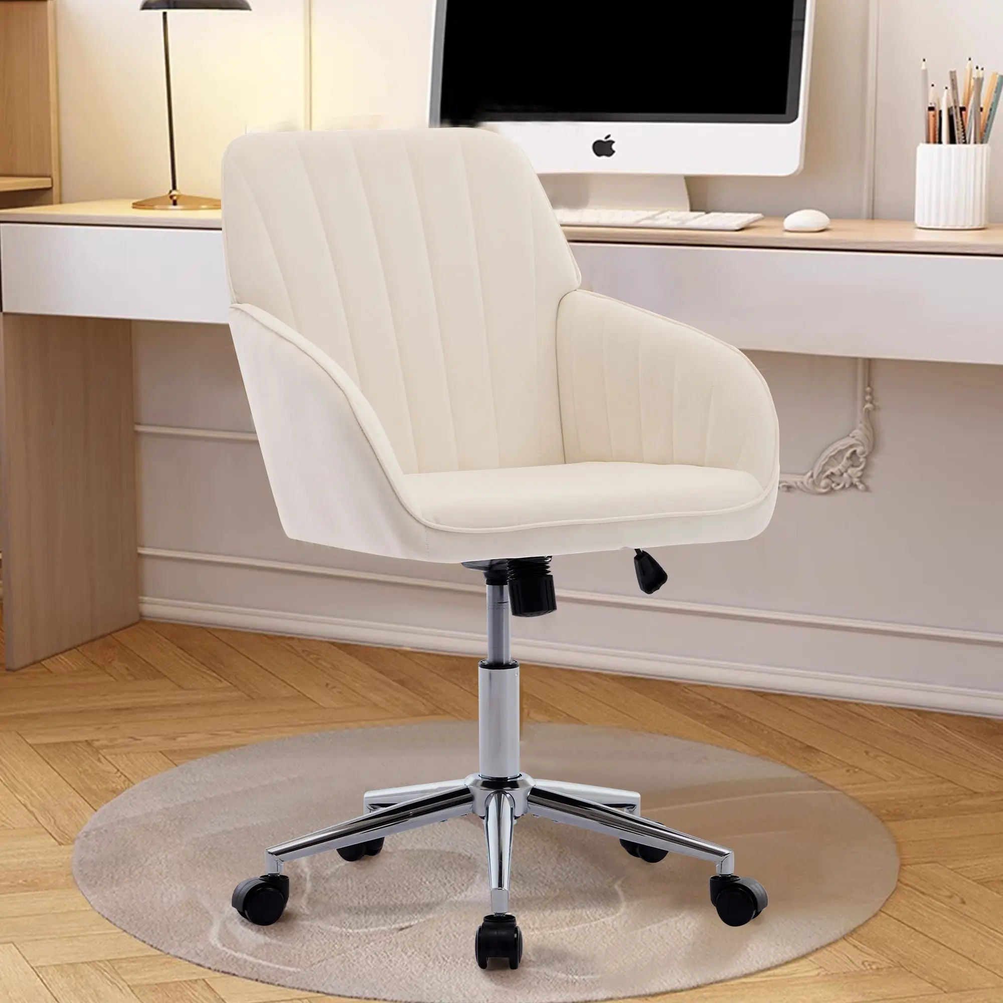 Ergonomic TY Adjustable Office Chair - Swivel Design for Ultimate Comfort in Home & Office
