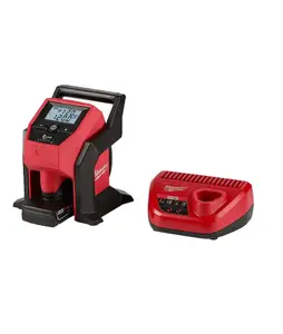 Milwaukee M12 Inflator Kit with 4.0 Ah Battery and Charger (2475-21XC) Milwaukee M12 Inflator Kit with 4.0 Ah Battery and Charger (2475-21XC)