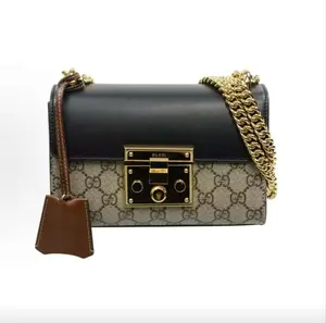 Pre-owned GUCCI Padlock Small Moonlight Treasure Box