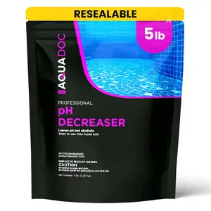 MAV AquaDoc 5lb pH Decreaser for Pools - Sodium Bisulfate Dry Acid - Alkalinity Reducer Made in USA