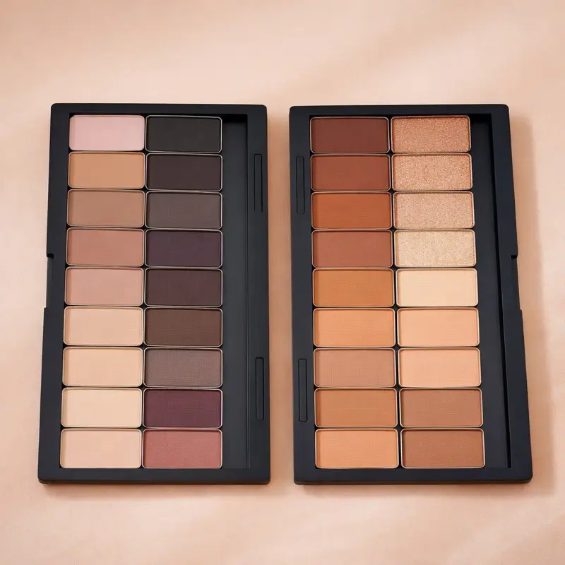 Extra Small Double Sided Magnetic Makeup Container – No Hinge Design
