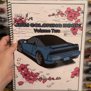 JDM Volume 1-3 Coloring Book Bundle
