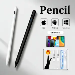 Universal Touch Pen Android iOS Windows iPad Pencil with Magnetic Adsorption, Capacitive iPad Stylus, Tablet Accessories for Huawei Xiaomi Samsung Pens