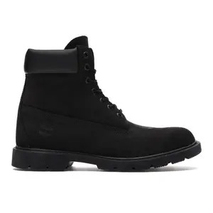 Timberland Men's 6" Basic Boot Black Nubuck, from StockX