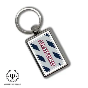 Samford University Keychain Rectangular