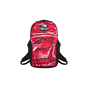 Printed Borealis Trompe L'oeil Backpack "The North Face - Red" SU25029