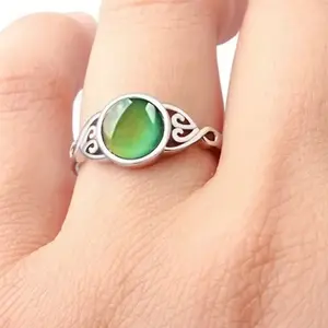 Mood Ring Color Chart And Ring Box Included