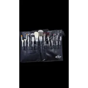 Professional Makeup Brush Belt for Organizing and Storing Brushes