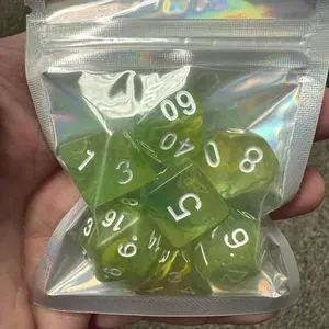 7PC SET OF ACRYLIC DICE