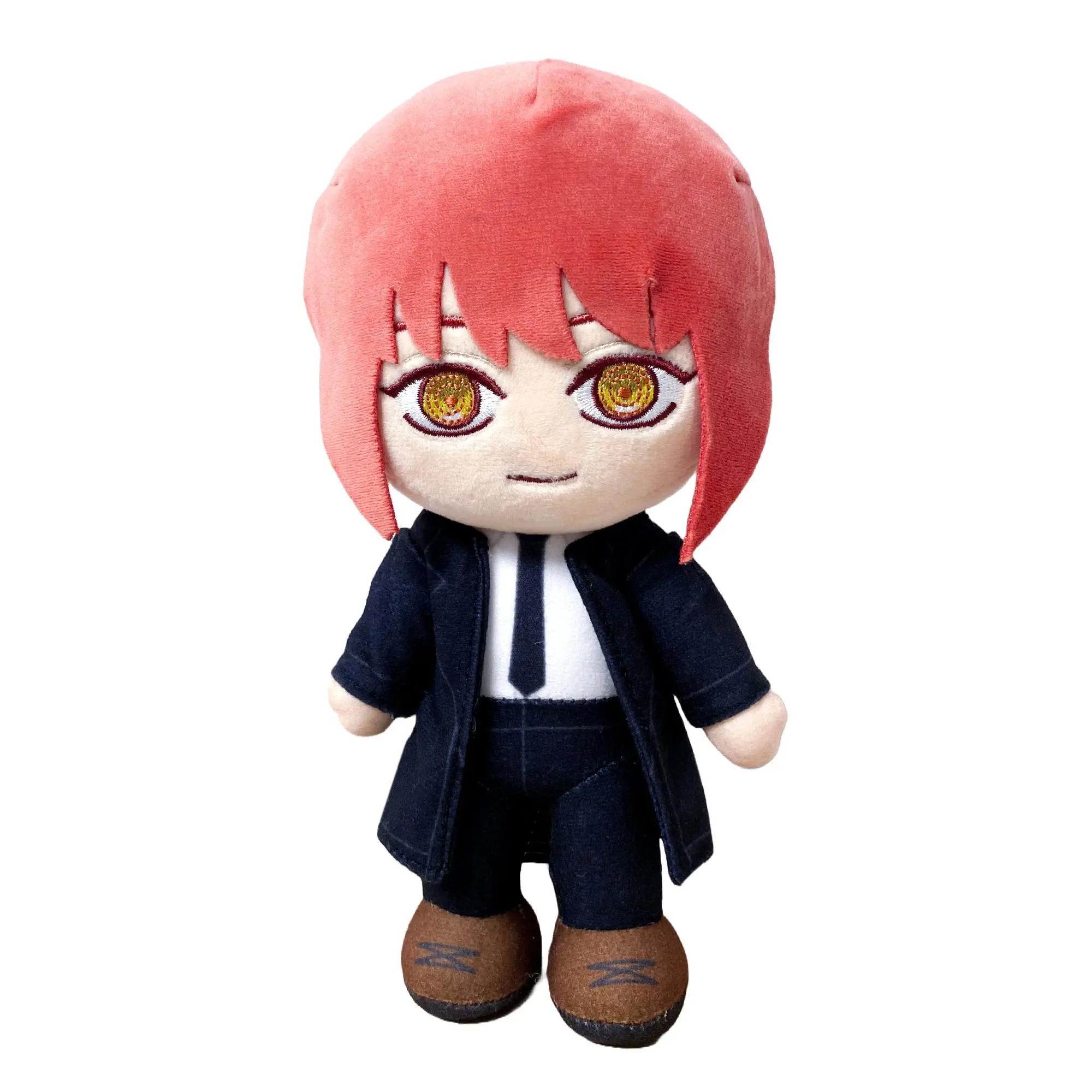CHAINSAW MAN - MAKIMA PUBLIC SAFELY  DEVIL HUNTERS UNIFORM #1 MOVABLE VER PLUSH 8" H