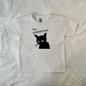 The Cranberries Baby Tee, y2k clothing, ,vintage, streetwear