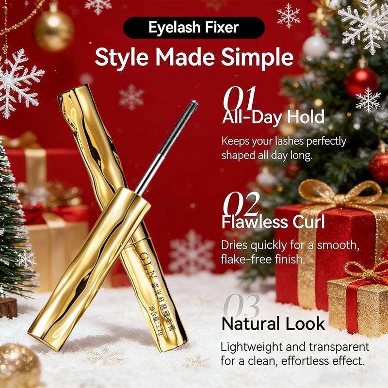 Niche Long-Lasting Curl-Defining Mascara + Waterproof & Smudge-Proof, 24-Hour Wear, Natural Lengthening & Volumizing Effect + Cosmetics, Christmas Gift