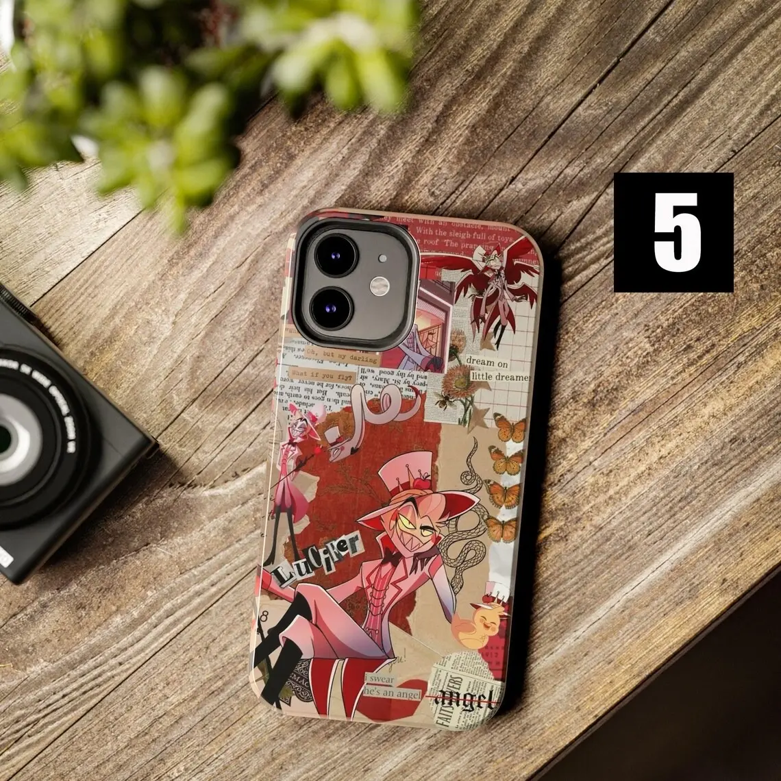 iPhone - Lucifer！！ Lucifer Morningstar Hazbin Hotel Phone Cover for iPhone 17 16 15