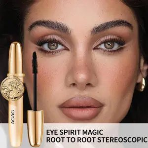 Dense Mascara with Mirror, Voluminous Mascara, Long-Lasting Volumizing Effect, Portable Touch-Up, New 2026, Enhanced Capacity, Curl Definition, Freedom Curl Mascara with Mirror