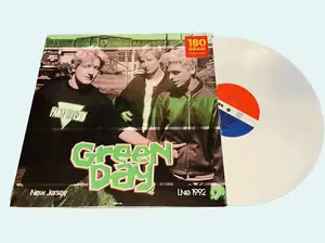 Green Day New Jersey Live 1992 Fanclub Press Vinyl Record COLOR