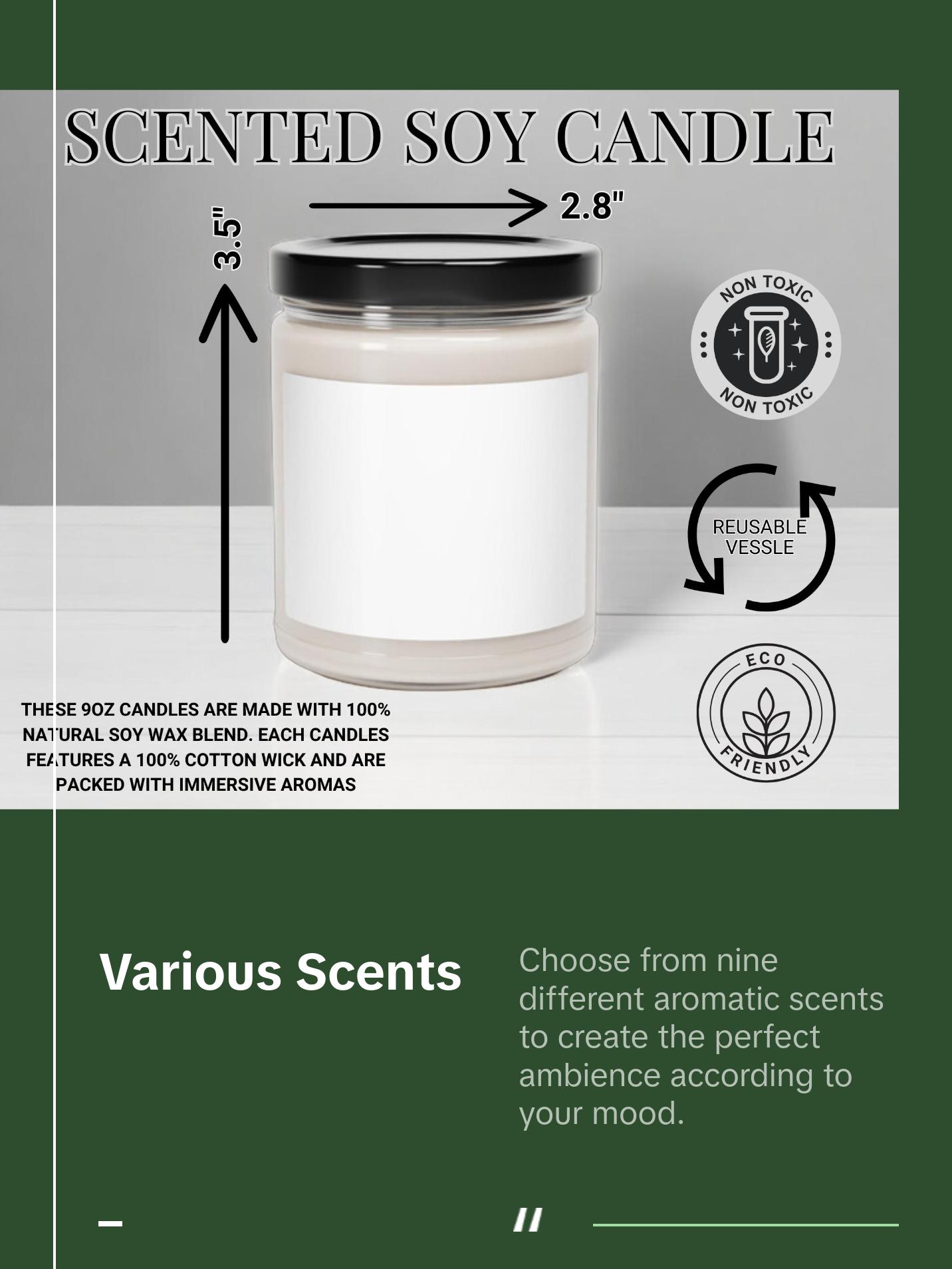 New Orleans Remembrance candle, Fluer De Lis with black ribbon candle, Louisiana Love Candle