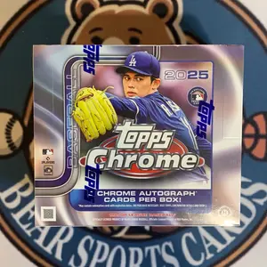 1 PACK - 2025 Topps Chrome Jumbo MLB Hobby Pack