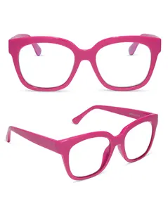 DIFF Ava Bubblegum Pink Blue Light Readers - Cute Square Chunky Lightweight Frame DIFF Ava Bubblegum Pink Blue Light Readers - Cute Square Chunky Lightweight Frame
