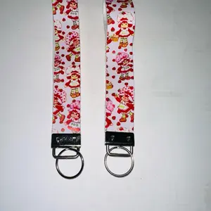 Lanyard Keychain Strawberry Shortcake