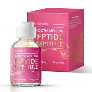 Silk Collagen Peptide Mini Bottle Essence 30ml, a home-use firming essence containing peptides and deep-seated collagen protein Ampoule