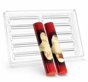 Breakable Chocolate Bar Mold – 10 Cavity Candy Bar Mold