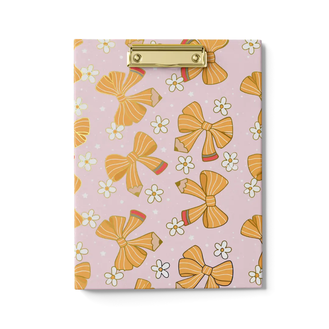 Pencil Bow Clipfolio - 2025/2026 Collection