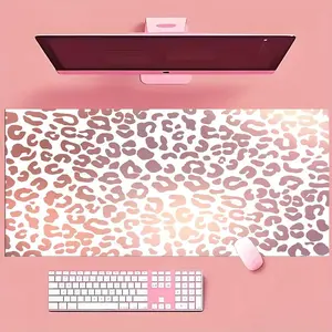 Mouse Pad - Leopard Print Desk Mat, Durable Office Gaming Home Use, Ideal Gift for Christmas Valentine's Day Birthday