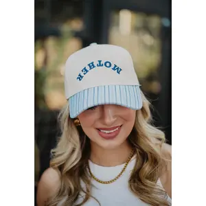 MOTHER Upside Down Two-Toned Vintage Hat