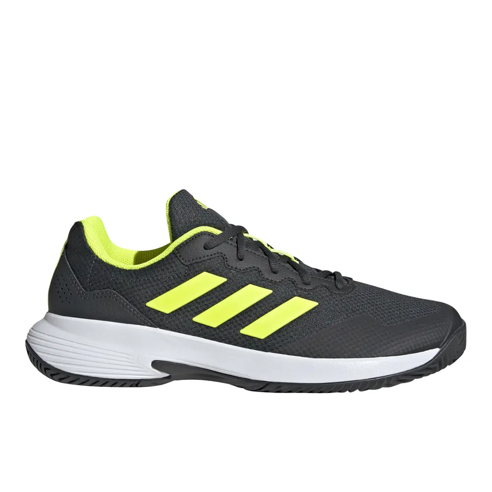adidas Mens Gamecourt 2.0 Tennis Sneakers Shoes - Grey