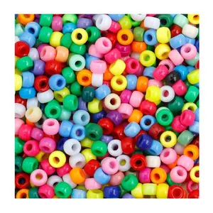 Fall Halloween Gift  1100PCS Multicolor Pony Beads for Jewelry Making – DIY Craft Beads for Bracelets, Necklaces, Hair Braids – Perfect Mother’s Day Gift for Kids & Moms Who Love Crafts