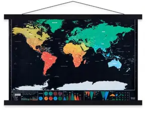 20x30 20x28 Poster Frame, Magnetic Light Wood Frame Hanger for Photo Picutre Canvas Artwork Art Print Wall Hanging (1 Pack, 20", Black)