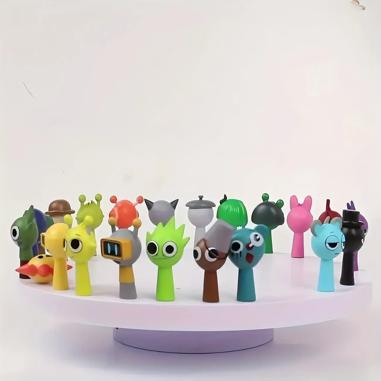 Mini Figurine Personnage Figurines Jouet 12 Figurines Sprunki Colorées Mini Figurine Personnage Figurines Jouet 12 Figurines Sprunki Colorées