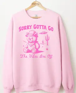 Vibes Are Off Color On Color Graphic Top