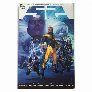 DC Comics 52 TPB Complete Set Vol 1-4, Created by Epic Writers Johns, Morrison, Rucka, Waid
