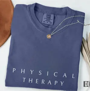 Comfort Colors Physical Therapy Graphic T-shirt Pt Gift Graduation Tee Physical Therapy Assistant Shirt