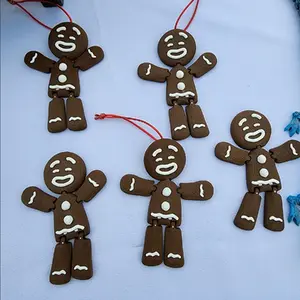 FlexiFactory Christmas Gingerbread Man Ornament