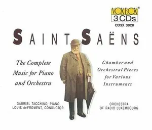 C. Saint-Saens - Complete Music For Piano & Orchestra  [COMPACT DISC - CD]