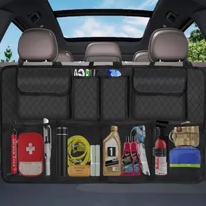 Large Capacity Backseat Hanging Storage – Car Trunk Organizer Accessories for SUV/MPV/Truck trunk organizer