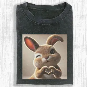 CUTE RABBIT T-SHIRT #   1315