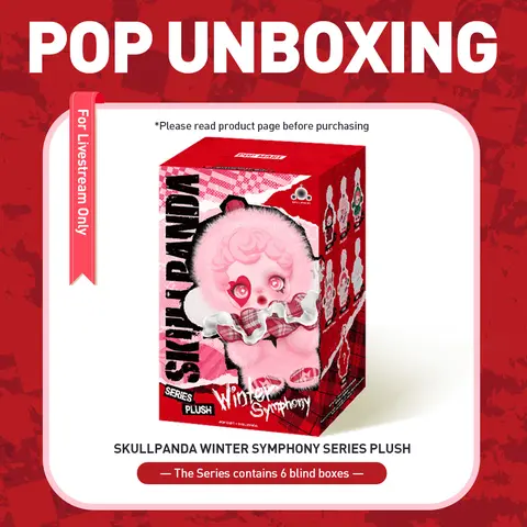 unboxing - SKULLPANDA Winter Symphony Series Plush