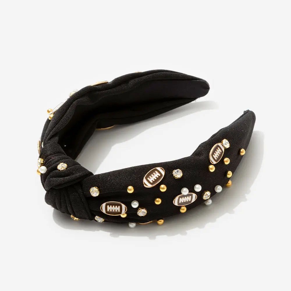 Football Headband | Black