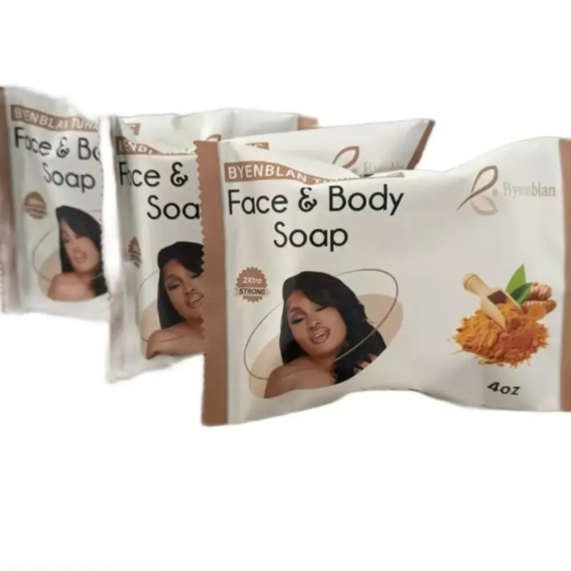 3-Pieces Tumeric Brighten & Balance - A Complete Collection for Optimal Health and Wellness Skincare 3 pieces Soap Hydrating Turmeric Soap Daily