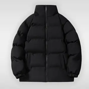1 Piece Men's Casual Outdoor Fashion Trendy Warm Cotton Jacket Menswear Coats Tops Long Sleeve Long Sleeve Beige Plain Wetsuit winter outfits men puffer jacket men coats men jacket men winter outdoor windproof Zipper Fabric Stylish Tights warm color-block